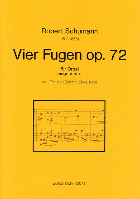Vier Fugen op. 72 (für Orgel)