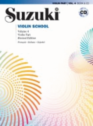Suzuki Violin School 4 ( Italian/French/Spanish )