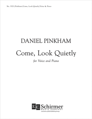 Book cover for Come, Look Quietly