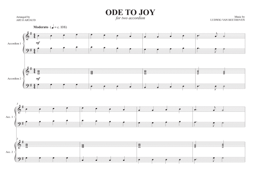 Ode to Joy
