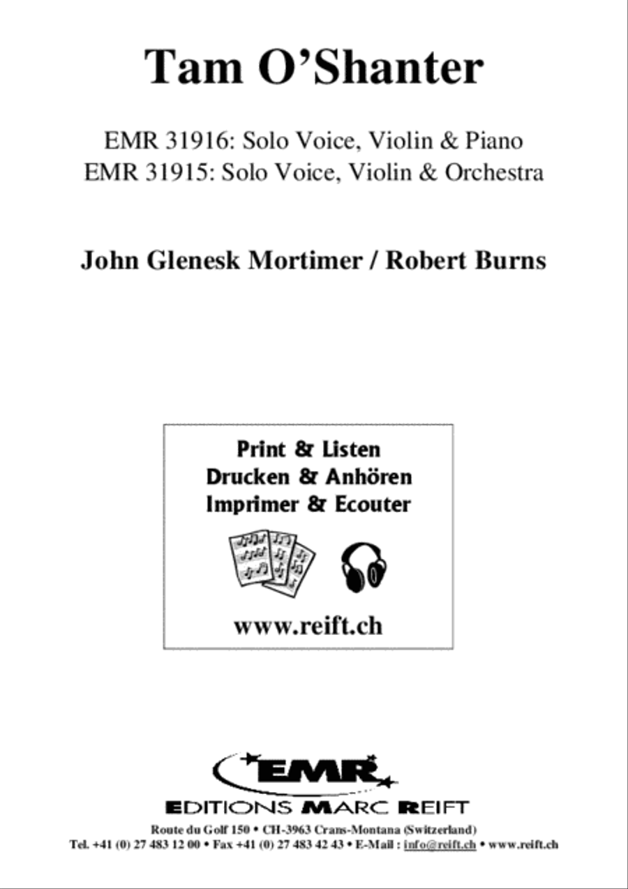 Tam O' Shanter Voice Solo scores gallery preview page 2