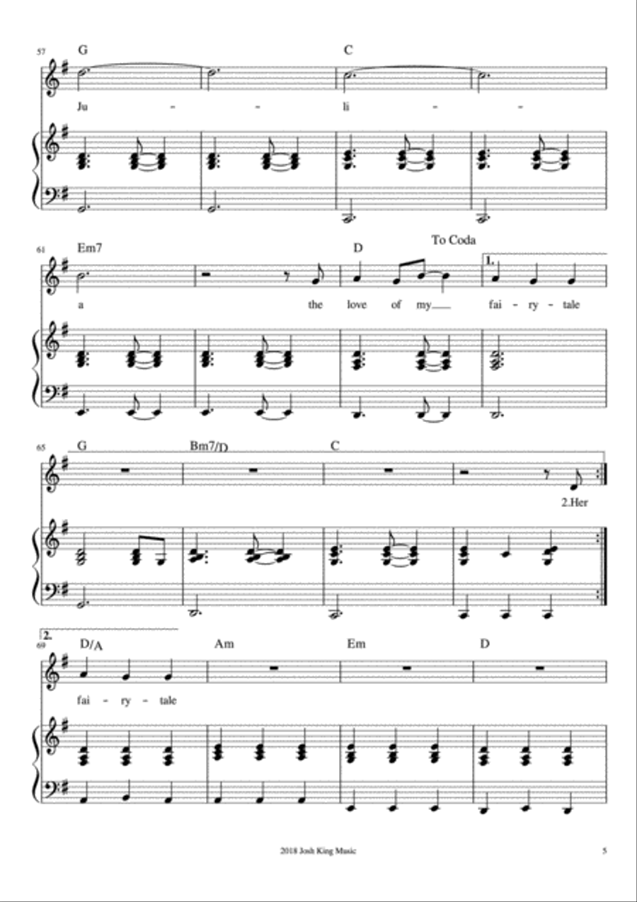 Julia Julia Voice scores gallery preview page 5