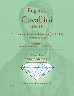 9 Operatic Concert Pieces, Vol. 3