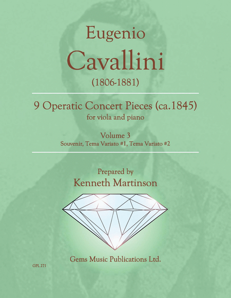 9 Operatic Concert Pieces, Vol. 3