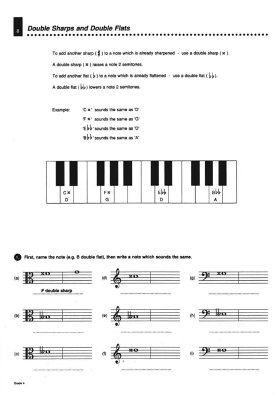 Theory of Music Made Easy, Book 4 Piano Method scores gallery preview page 4