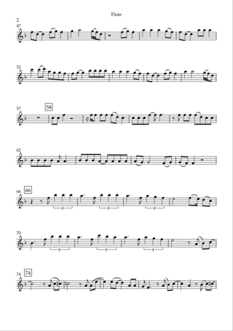 High Hopes High Hopes Flute Solo scores gallery preview page 2