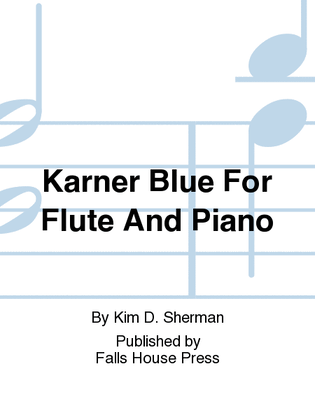 Karner Blue For Flute And Piano