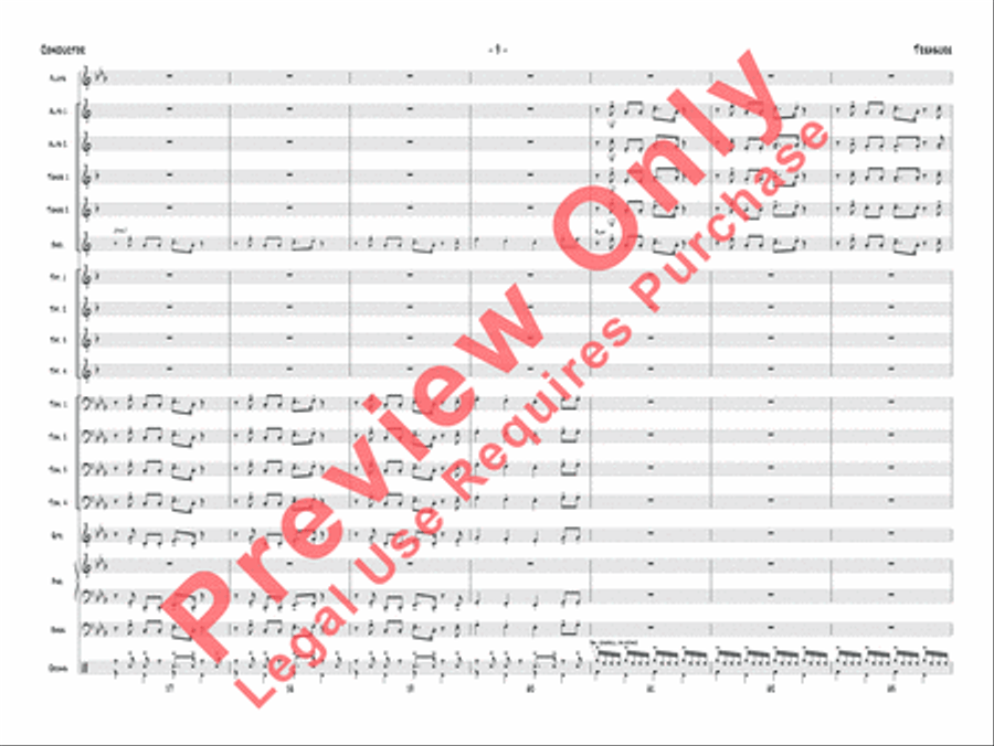 Treasure Jazz Ensemble scores gallery preview page 10