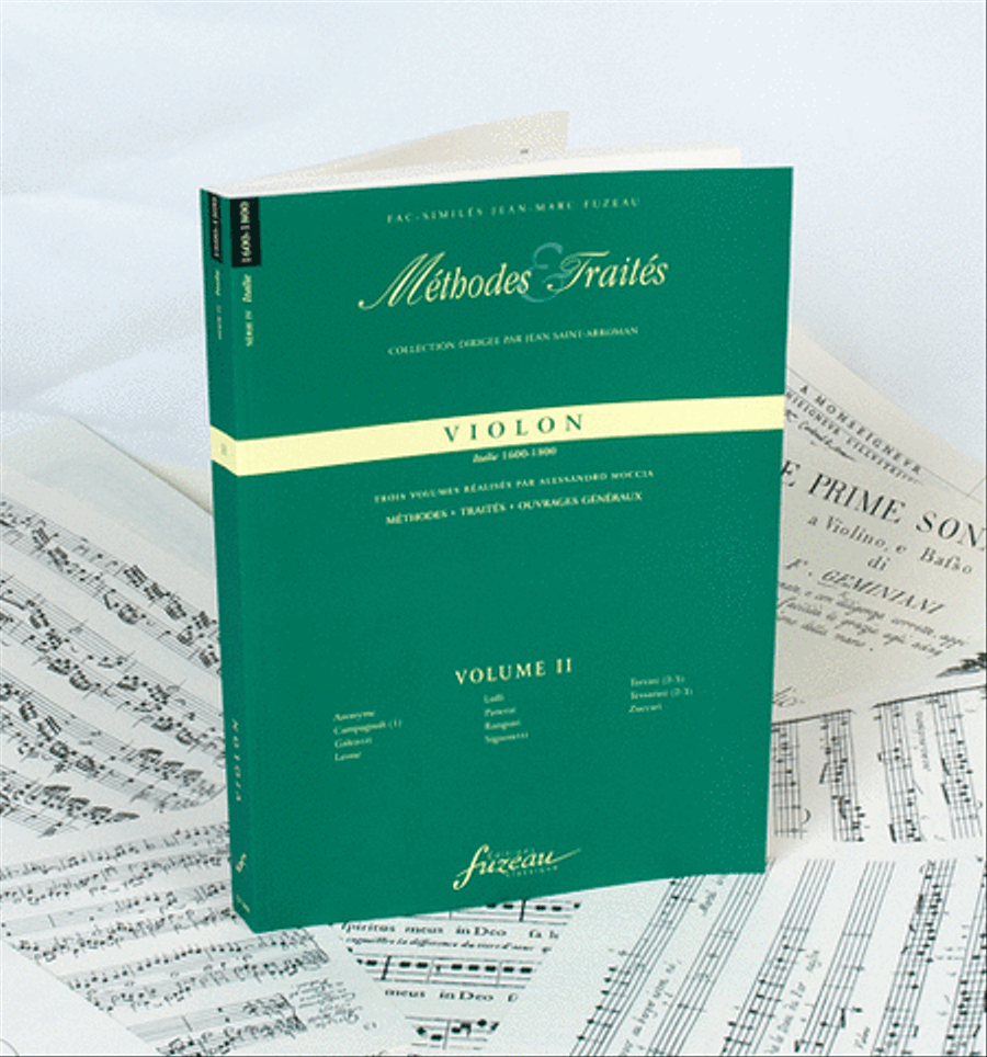 Methods & Treatises Violin - Volume 2 - Italy 1600-1800 Violin scores gallery preview page 1