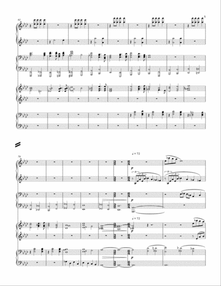 Christmas Medley Christmas Medley 2 Pianos, 4-Hands scores gallery preview page 5