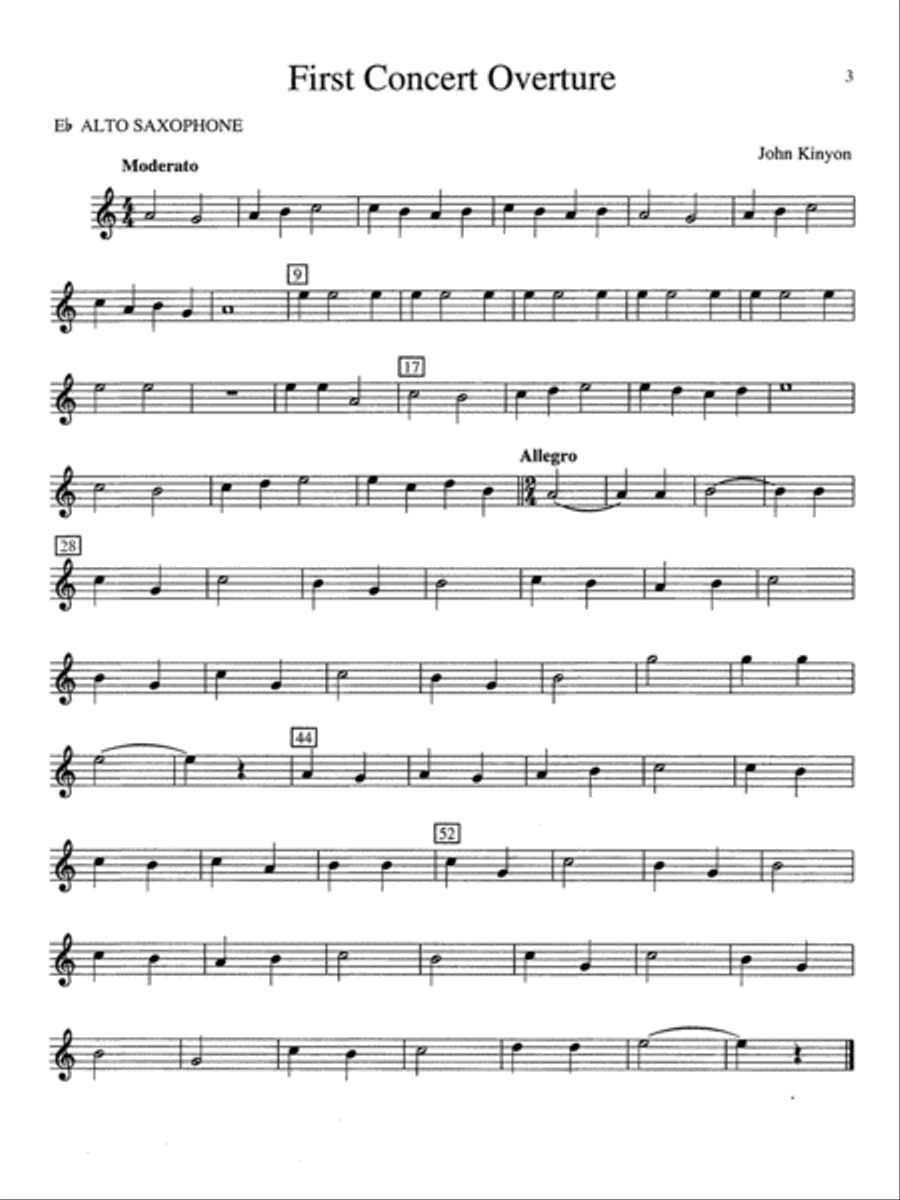 Yamaha Performance Folio Concert Band Methods scores gallery preview page 4