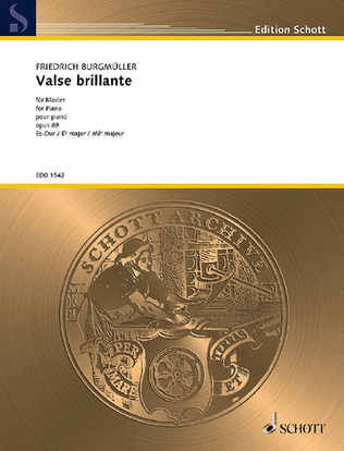 Book cover for Valse brillante