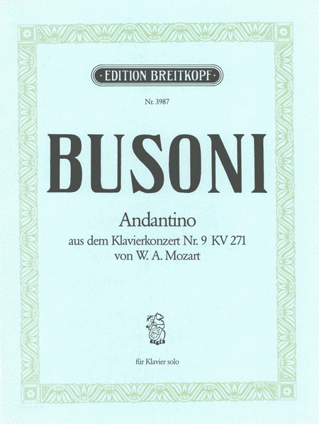 Andantino from the Piano Concerto No. 9