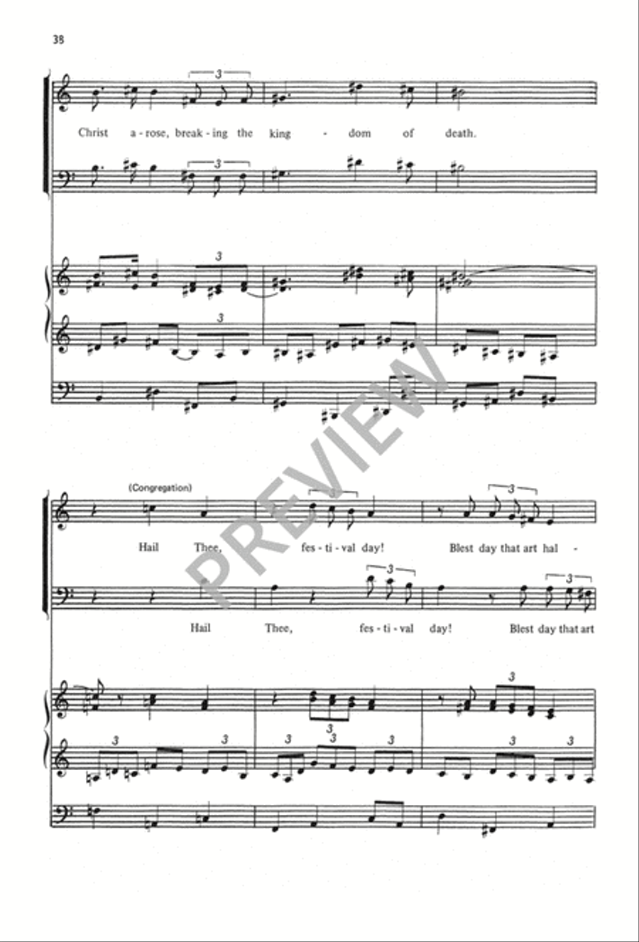 The Calvin Hampton Hymnary 4-Part scores gallery preview page 42