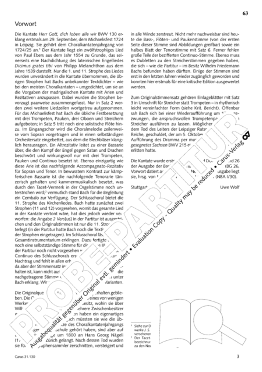 The Complete Sacred Vocal Works (Das geistliche Vokalwerk) Voice scores gallery preview page 64