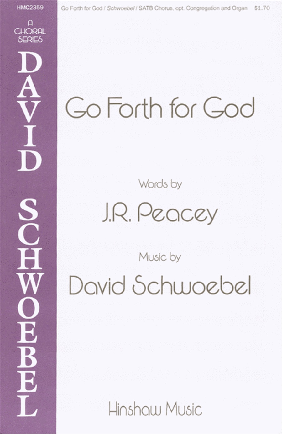 Go Forth for God 4-Part scores gallery preview page 1