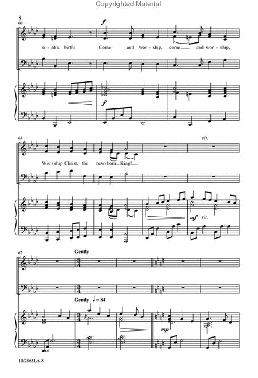 The Joy of Christmas 3-Part scores gallery preview page 7