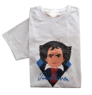 T-shirt Beethoven - XL