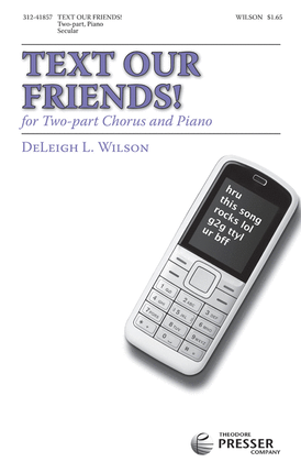 Book cover for Text Our Friends!