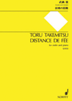 Book cover for Distance de fée
