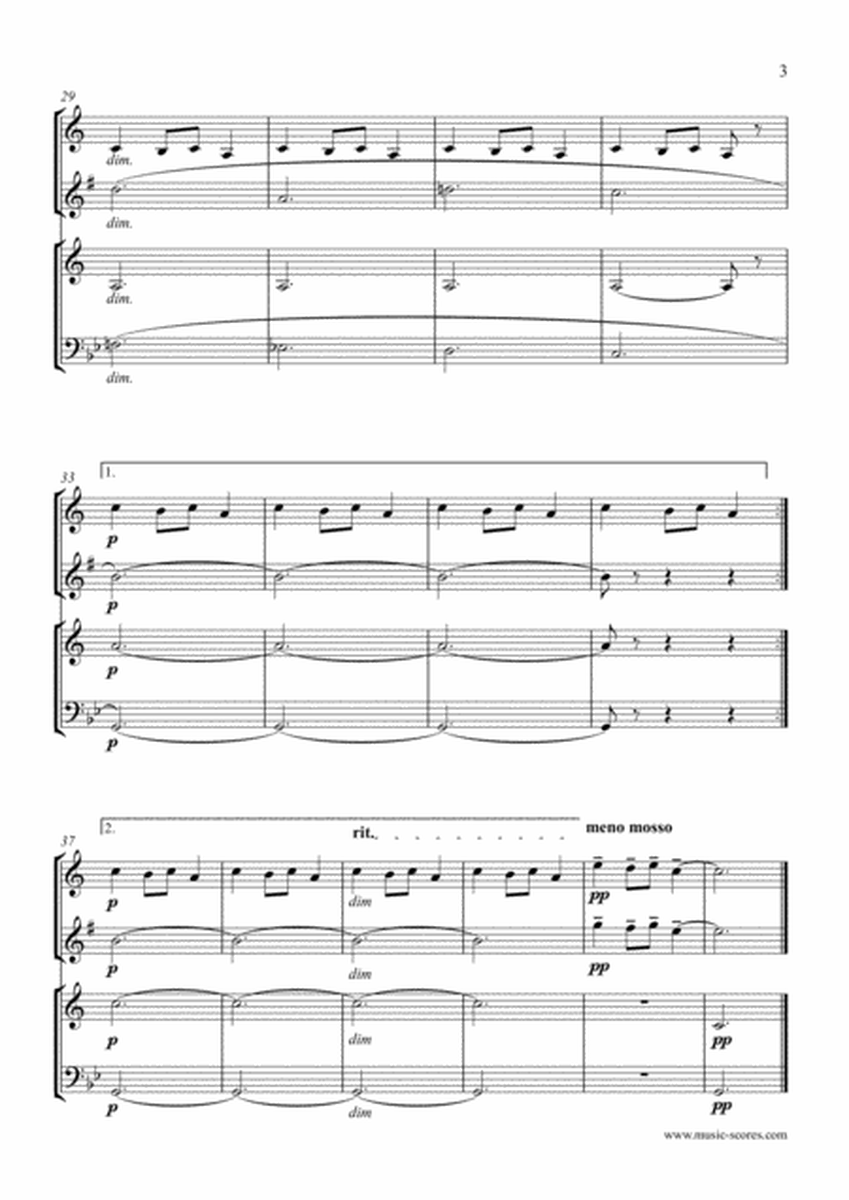 Carol of the Bells - Clarinet, Alto Sax, Trumpet, Trombone image number null
