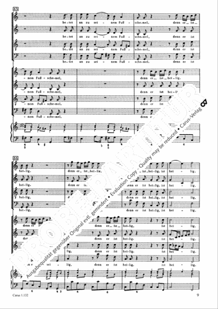 Der Herr ist Konig 4-Part scores gallery preview page 10