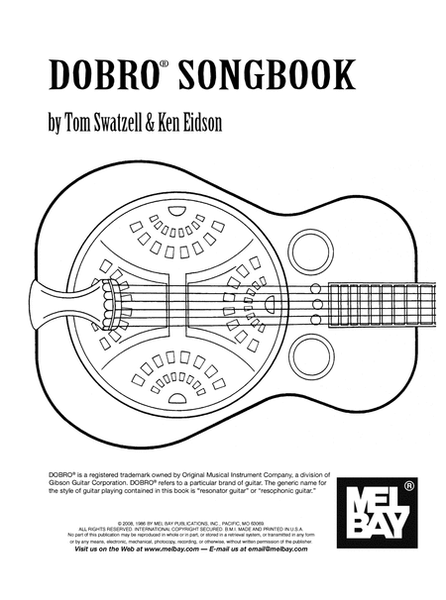 Dobro Songbook by Ken Eidson Electric Guitar - Digital Sheet Music