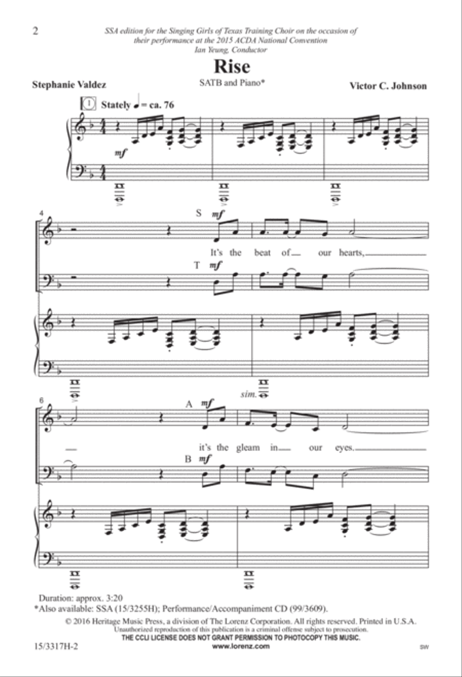 Rise 4-Part scores gallery preview page 2