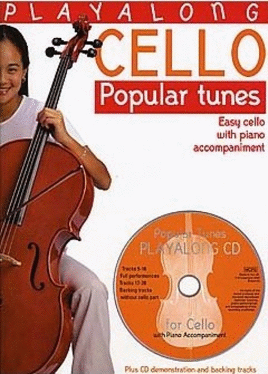 Playalong Cello Popular Tunes Book/CD