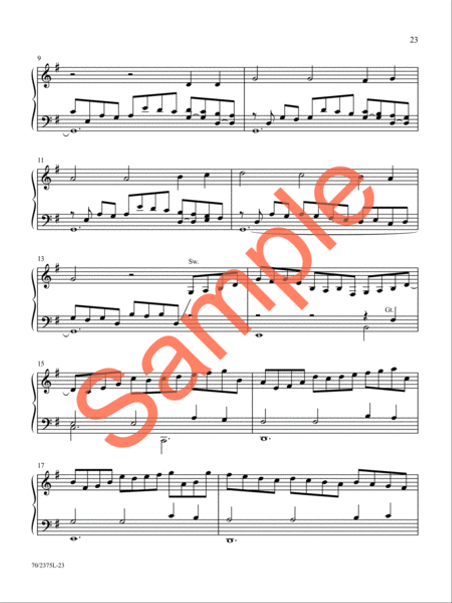 Music for a Joyous Christmas, Vol. 2 Organ Solo scores gallery preview page 20