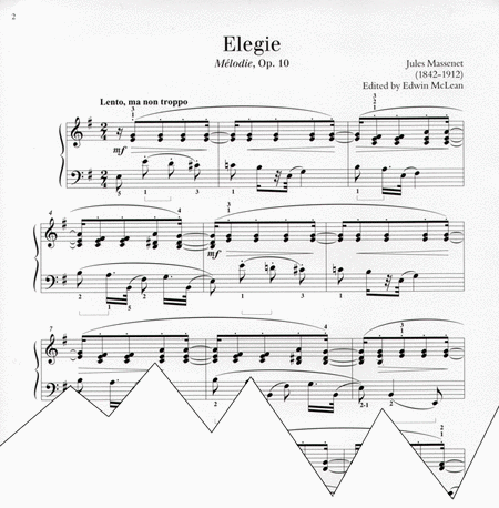Elegie, Melodie, Op. 10