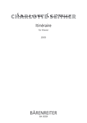 Book cover for Itineraire for Piano