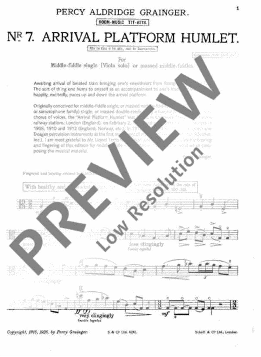 Arrival Platform Humlet Arrival Platform Humlet Fiddle scores gallery preview page 4
