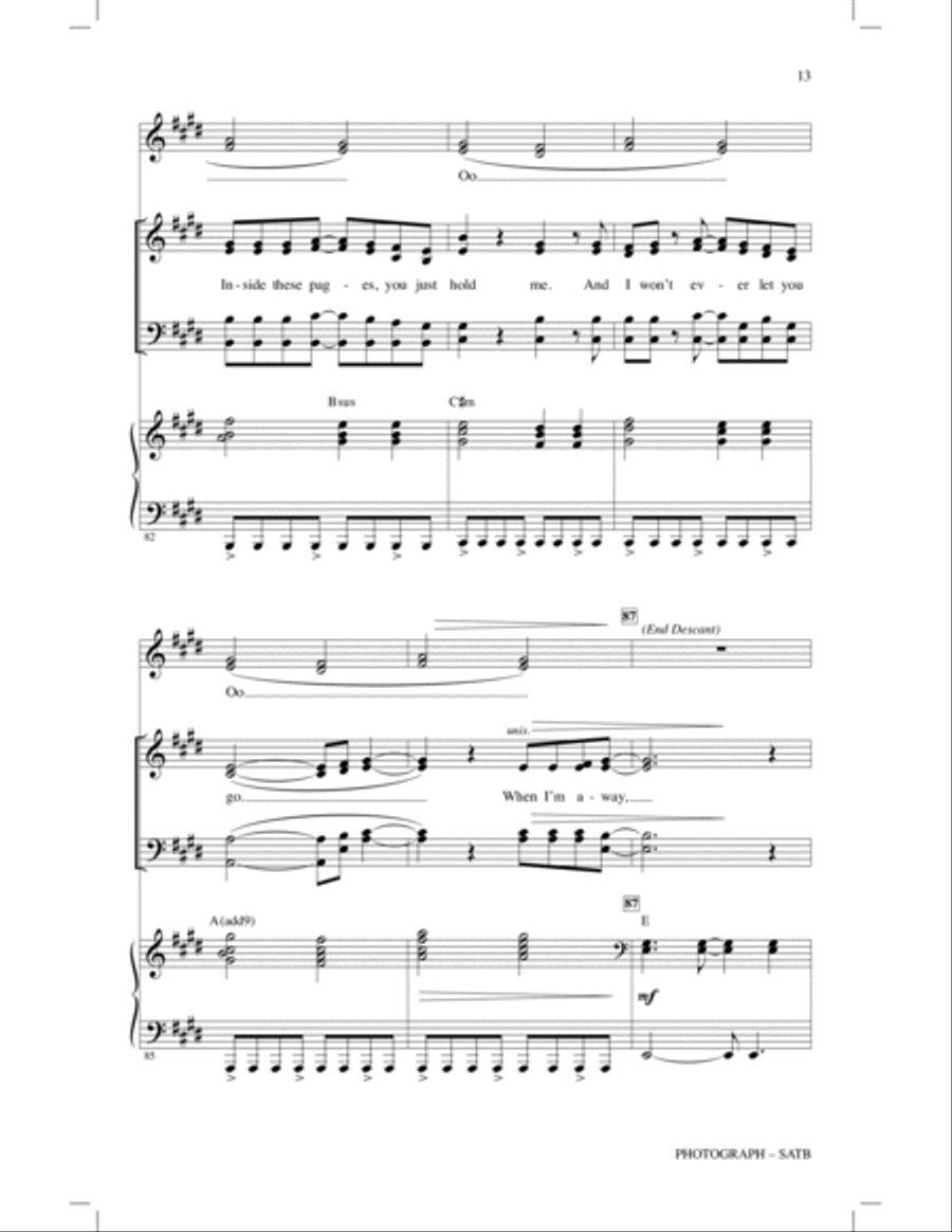 Photograph 4-Part scores gallery preview page 12