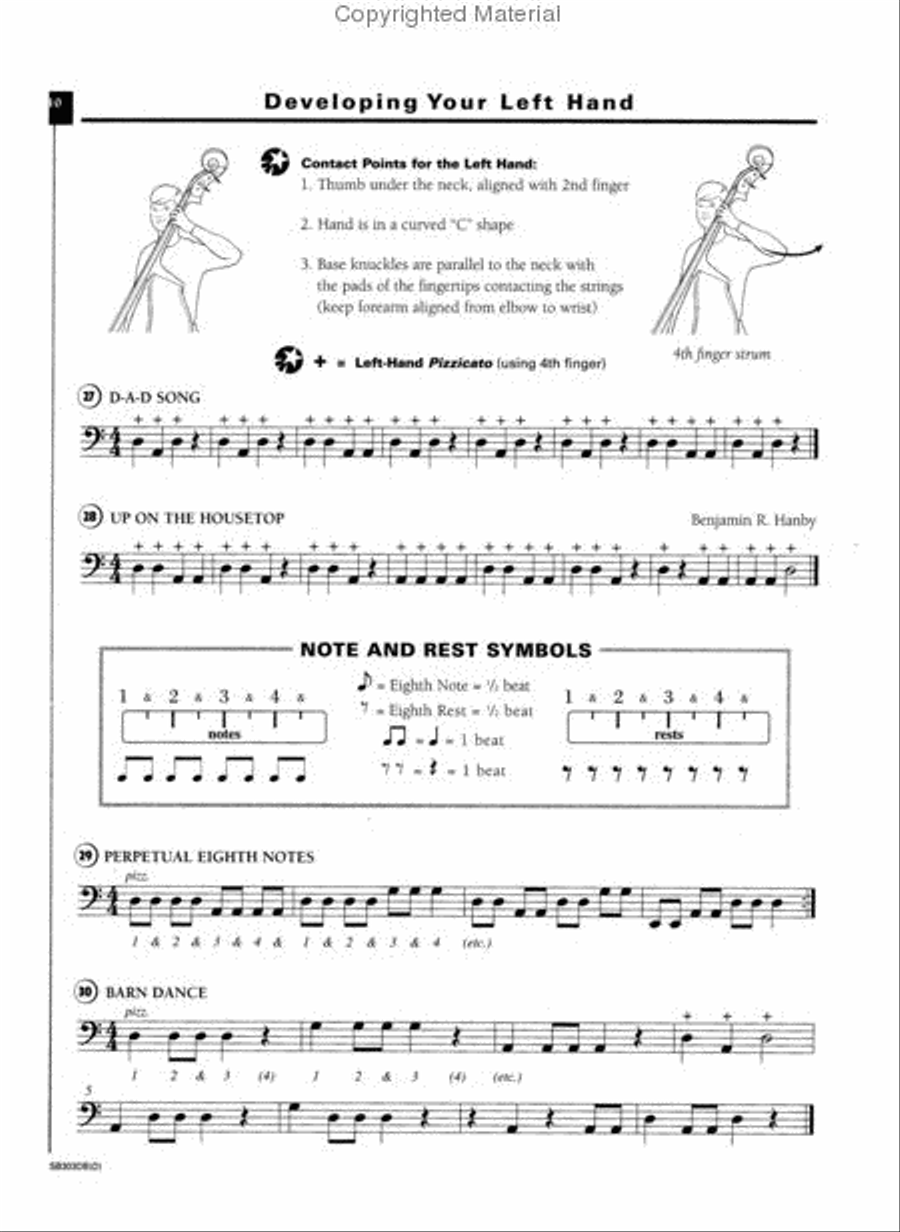 New Directions for Strings (Double Bass D Position Book I)