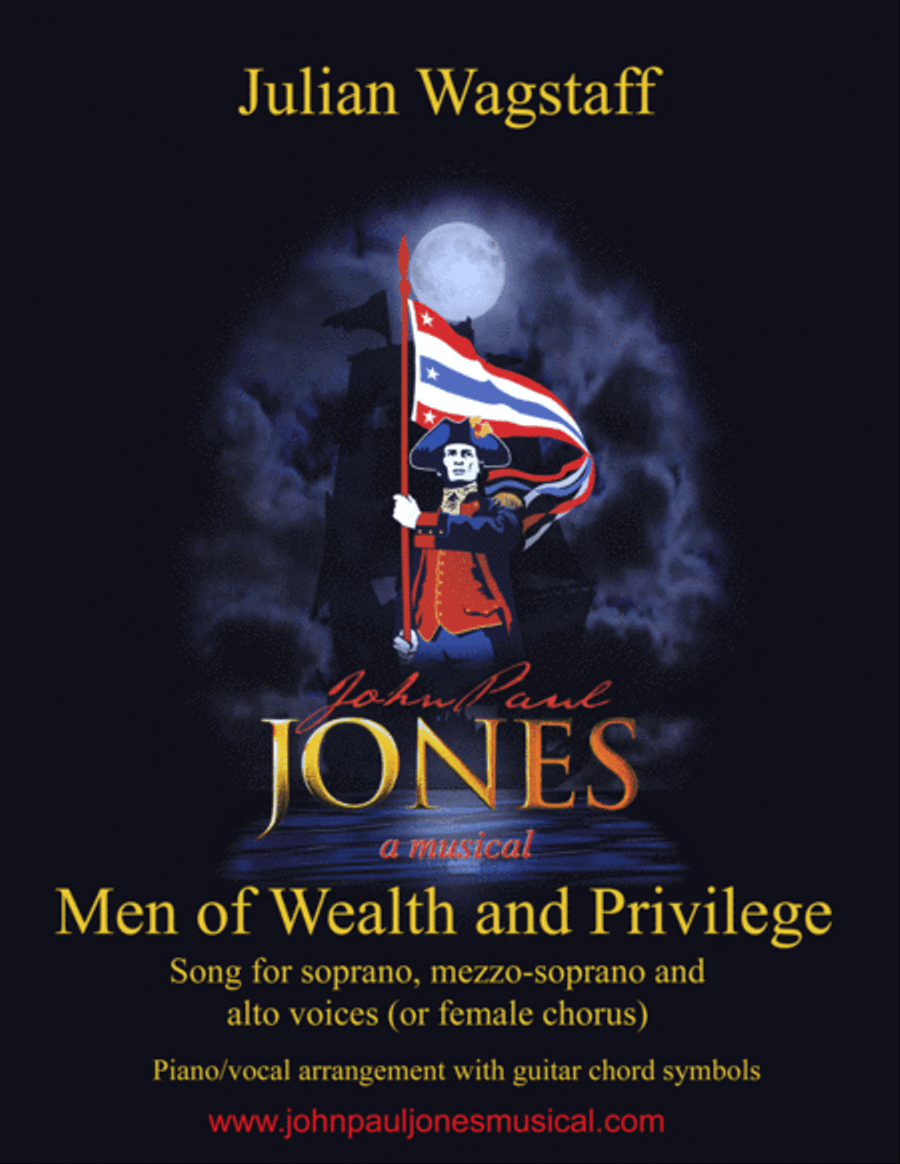 Men of Wealth and Privilege - song from the musical John Paul Jones SA scores gallery preview page 1