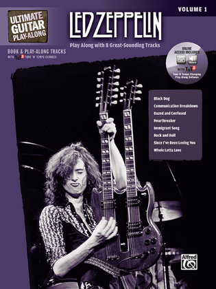 Book cover for Ultimate Guitar Play-Along Led Zeppelin, Volume 1