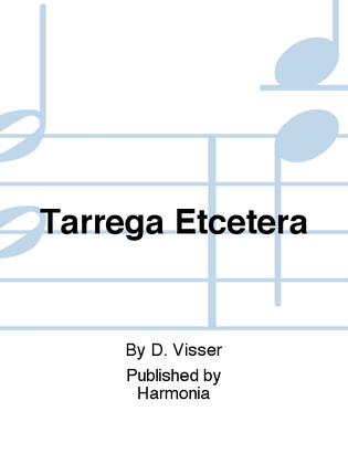 Book cover for Tarrega Etcetera