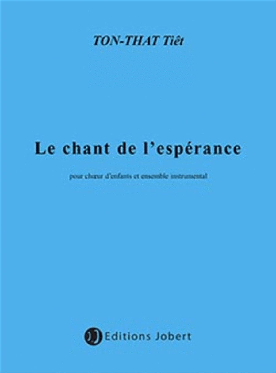 Le Chant de l'esperance Le Chant de l'esperance Children's Choir scores gallery preview page 1