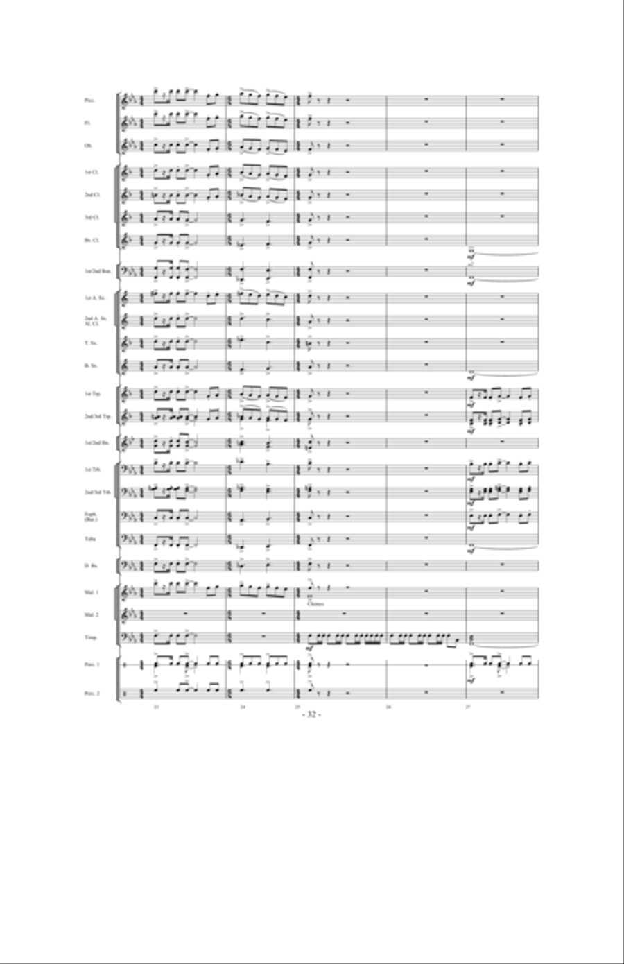 Nightflight Concert Band scores gallery preview page 31