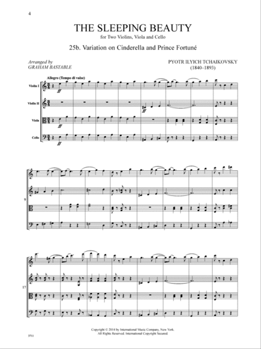 The Sleeping Beauty, Act Iii: Nos. 24, 25B, 25C, 26 And 27 Cello scores gallery preview page 2