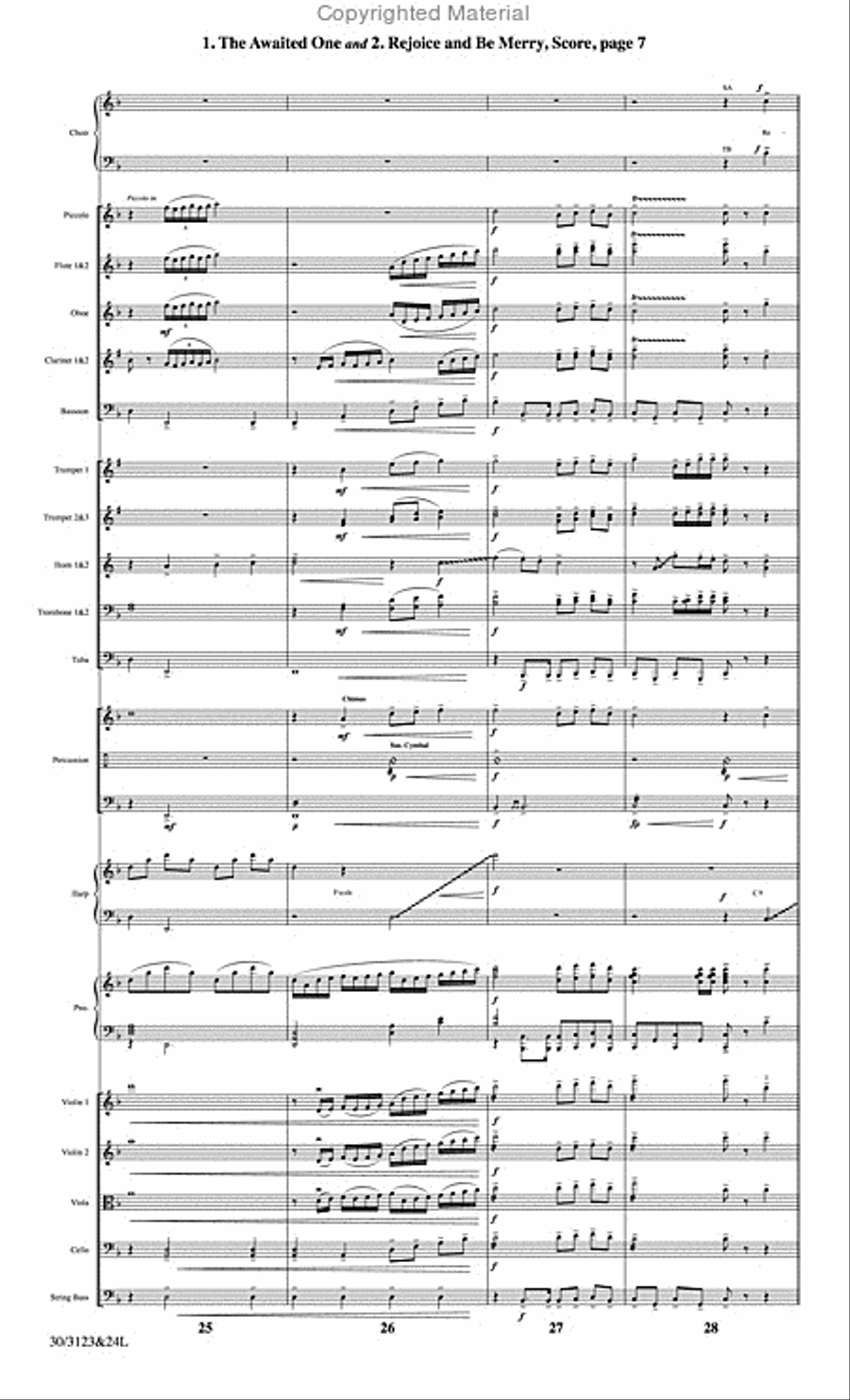 The Christmas Story - Set of Parts Choir scores gallery preview page 8