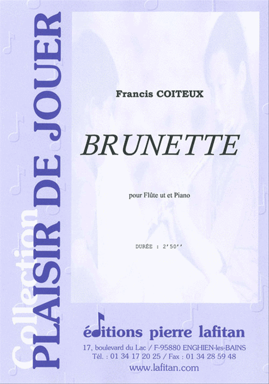 Brunette Flute Solo scores gallery preview page 1
