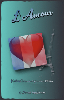 Book cover for L'Amour, Viola Duet for Valentines