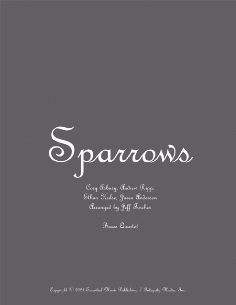 Sparrows Sparrows Brass Ensemble scores gallery preview page 1