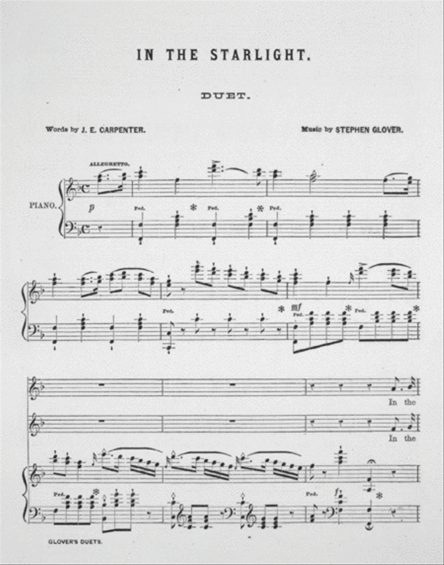 Bouquet of Beautiful Duets. In the Starlight Voice scores gallery preview page 2