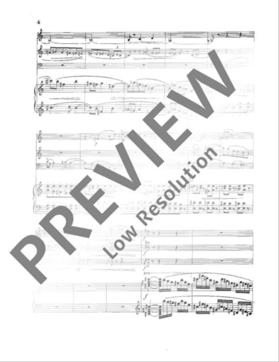 Quartet Clarinet scores gallery preview page 7