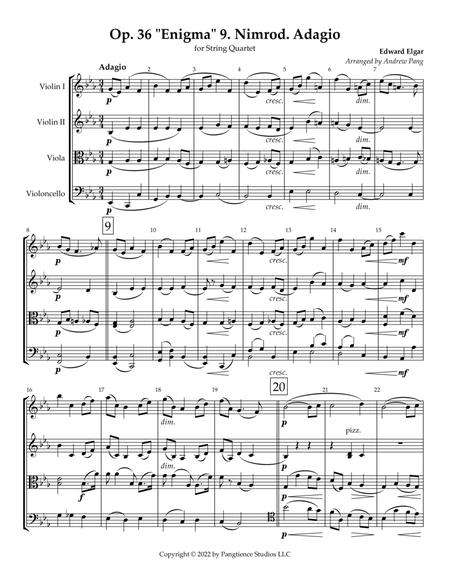 Op. 36 Enigma 9 Nimrod Adagio