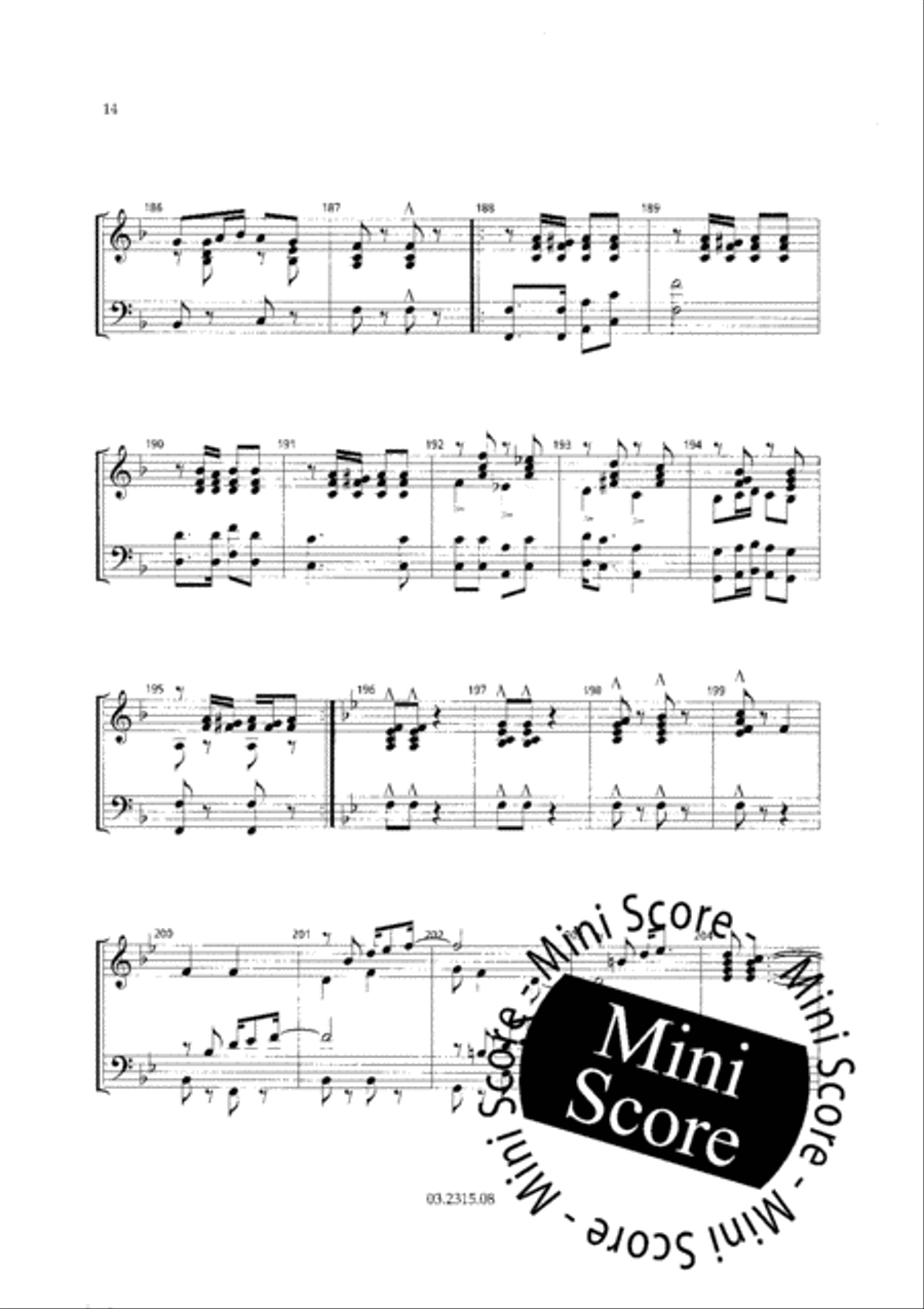 A Tribute to Stephen Foster Concert Band scores gallery preview page 58