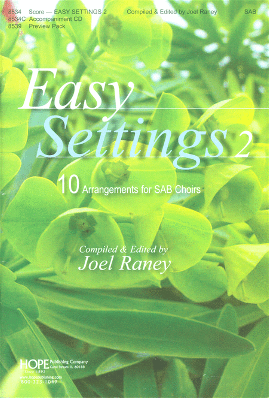Easy Settings 2 3-Part scores gallery preview page 1
